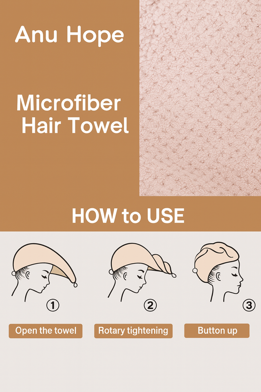 Meet Your New Hair-Drying Essential — The Anu Hope Microfiber Towel