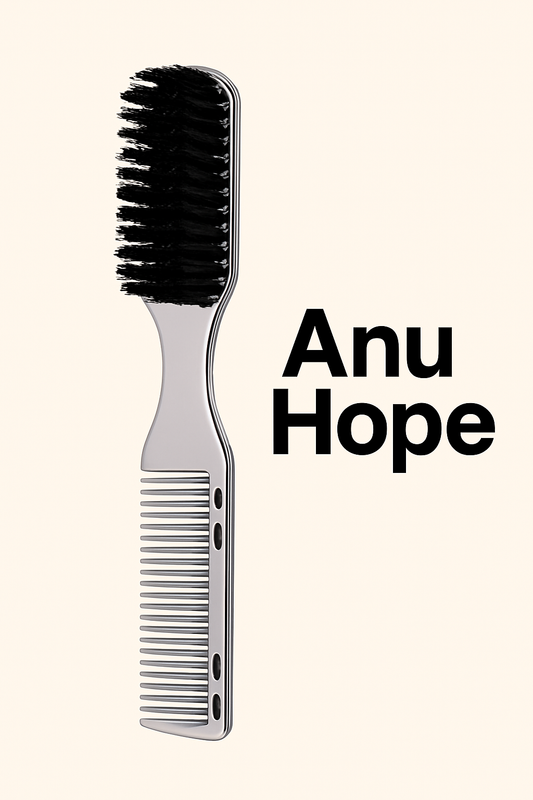 Dual-Sided Multi-Functional Men’s Hair Comb & Brush