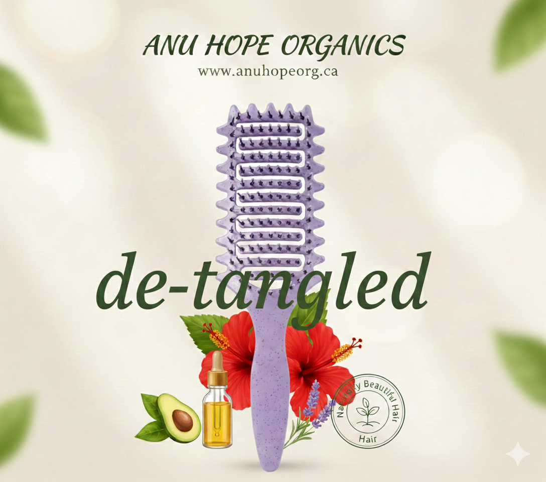 De-tangled Hair Brush