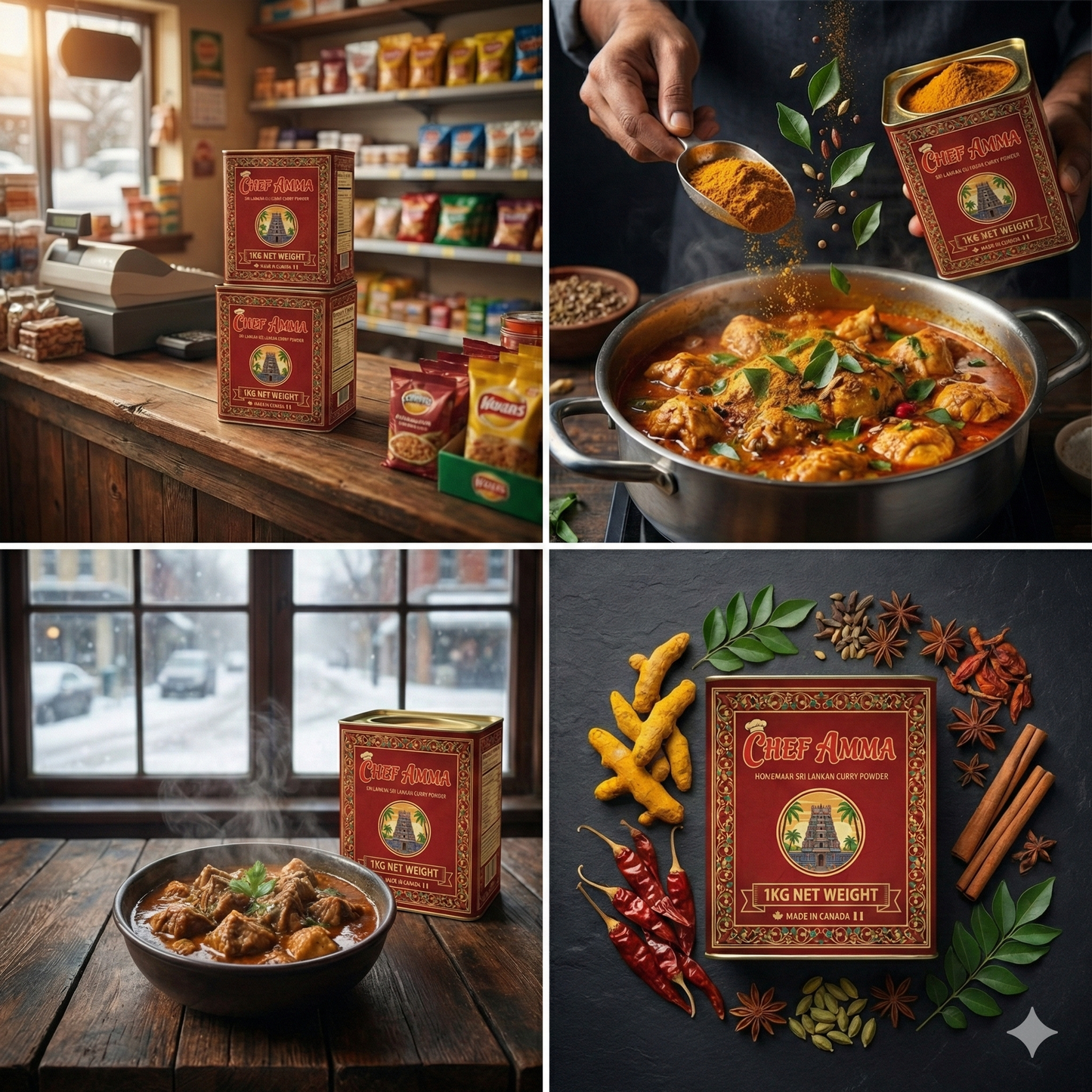 Chef Amma Curry Powder 1KG